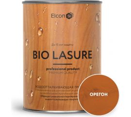 Водоотталкивающая пропитка-антисептик для дерева Elcon Bio Lasure (орегон; 0.9 л) 00-00461941 
