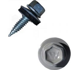 Винт HARDWEX ТМ HWX1-W-J-SP-4.8x20 мм, RAL 7005, 250 шт. 5190000001253 