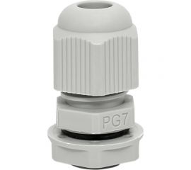Сальник EKF PG7 IP54, d отверстия 13 мм, d провода 3-6,5 мм, 4 штуки plc-pg-7-4-r 