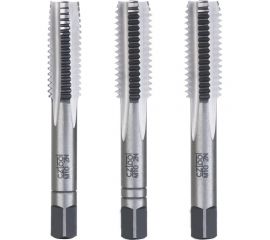 Набор метчиков из 3-х шт. Bucovice Tools М 10, шаг 1.5 мм 115CrV3 110100-3 