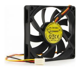 Вентилятор Gembird 80x80x15, втулка, 3 pin, провод 30 см, D8015SM-3 