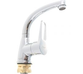 Смеситель для раковины мойки G-lauf с поворот изливом 360 градусов, хром ZOP1-A045 