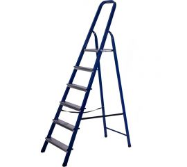 Стальная стремянка с алюминиевыми ступенями STAIRS 6 ступеней CS 06 