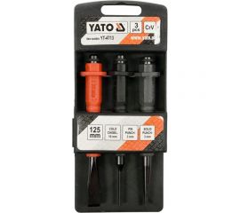 Набор зубил и кернов YATO 125мм, 3пр YT-4713 