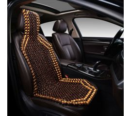 Массажная накидка PSV P2002 BIG большая, коричневая, деревянные косточки, 1 шт. 132716 