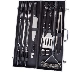 Набор для гриля Forester 14 предметов в алюминиевом кейсе BBQ-14 