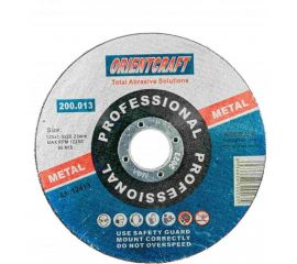 Диск отрезной по металлу 125x1.0x22.2 мм, 10 шт Orientcraft OC1251022210 