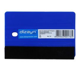 Пластиковый ракель DIZAYNTOOLS с фетровой вставкой 178 