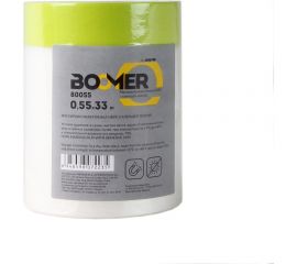 Маскирующая пленка BOOMER hdpe с клейкой лентой, 0.55x33 м, термостойкость до +100с 80055 
