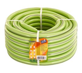 Поливочный трехслойный шланг Гидроагрегат 3/4"", 25 м, салатовый с полосой 0Р-00010248 