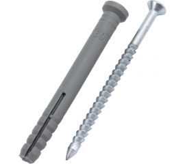 Дюбель-гвоздь Tech-Krep 6x60 мм, потайная манжета, полипропилен, 500 шт. 154275 