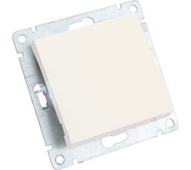 Одноклавишный выключатель UNIVersal серия афина, с/у, 10а, 220в, слоновая кость ivory A0021-I 