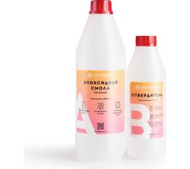 Эпоксидная смола для творчества объёмная ArtEpoxy 1 кг 21628 