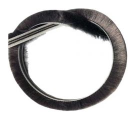 Фетр уплотнитель для москитных сеток KOMFORT москитные системы щеточный, серый, 5x12 мм, 10 м ФСДЛ10 