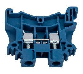 Клемма на дин-рейку DEGSON 4 кв.мм, винтовая, синяя, 100 штук DC4-01P-12-00Z(H) 
