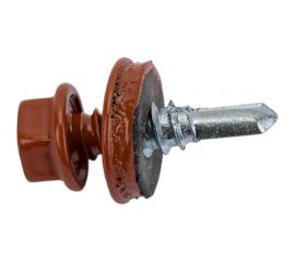 Самосверлящий винт HARDWEX ТМ HWX7-W-P9-5.5x19 мм, св.№3, RAL 8004, 250 шт. 5190000023705 