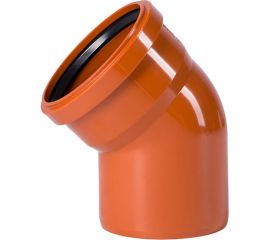 Отвод Ostendorf наружной канализации 250 мм, 45 градусов 224220 