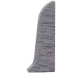 Заглушка для плинтуса Центурион Lider 320-зл (62 мм; левая; глянец; дуб темно-серый) 71418 