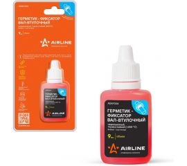 Герметик-фиксатор Airline вал-втулочный, неразъемный, термостойкий, 9 мл ADAF004 