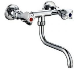Смеситель для кухни ПрофСан ПСМ настенный без аэратора тип ГОСТ См-МДРНр ПСМ PSM-108-50 