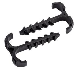 Дюбель-хомут IEK т-образный, 4-12 мм, нейлон, черный, 100 шт. UDH11-04-12-100-K02 