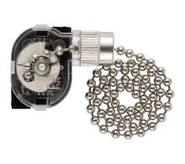 Выключатель цепочка duwi 2А серебро 26801 7 