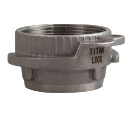 Соединение TankWagen (3""; 80 мм; штуцер папа; нержавеющая сталь) TITAN LOCK TLVK80SS 