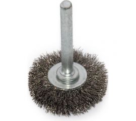 Щетка дисковая с хвостовиком волнистая 40x10x0.2 мм, INOX ПрофТим HA4010-IN-02 