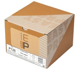 Круг абразивный на бумаге 150 мм, P120, 15 отв., 100 шт EASY PRO 7012010 