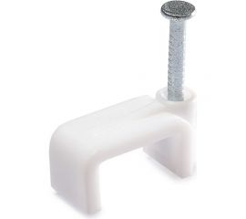 Плоская скоба для крепления кабеля АБК-СИЛА СПП-14, 50 шт. 1702209 