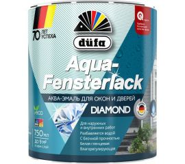 Эмаль Dufa AQUA-FENSTERLACK для окон белая 750 мл Н0000005597 