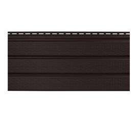 Софит к сайдингу profBUILD 3000х300 мм, полностью перфорированный, коричневый 51891 