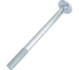 Мебельный болт Element DIN 603 8x100 белый цинк 10 шт 102820 