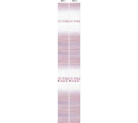 Панель ПВХ КронаПласт Unique мелиса фон, 2 шт. 00-00053065 