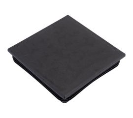 Внутренняя заглушка для трубы Tech-Krep 100x100 мм, черный пластик, 1 шт. пакет 155035 