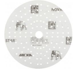 Диск шлифовальный на плёночной основе NOVASTAR (150 мм, 121 отверстие, Р120, 100 шт.) MIRKA FG6CH09912 