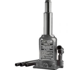 Бутылочный домкрат KraftWell г/п 6000 кг, с телескопическим штоком KRWBJT6 