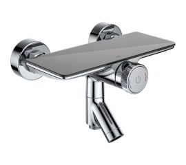 Смеситель для ванны IDDIS Shelfy с управлением Push Control SHESBBTi02WA 