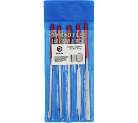 Набор надфилей ON 3x140 мм - 5 шт. 04-09-005 