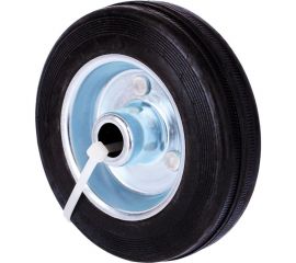 Колесо (100 мм; сталь/резина) Стройбат 349870 