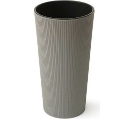 Кашпо с вкладышем LAMELA Sp.z o. LILIA ECO jumper 876 30х60 см, серое 061769 
