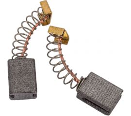 Щётки угольные У01596 5х8х10 мм, пятак-скоба 5х6 мм, 2 шт для Hammer, ИНТЕРСКОЛ Калибр 00000076425 