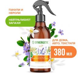 Освежитель воздуха SYNERGETIC Пачули и нероли 380 мл 900003 