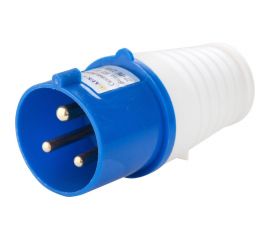 Вилка АБК-СИЛА НТ- 023 32А 2Р+РЕ 220В. IP-44 2шт. 2702304 