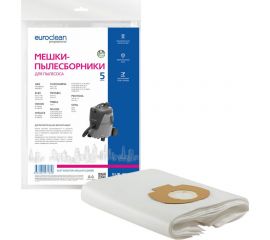 Мешки синтетические многослойные 5 шт. для пылесоса AEG, METABO, ASA, NILFISK, STIHL EURO Clean EUR-404/5 