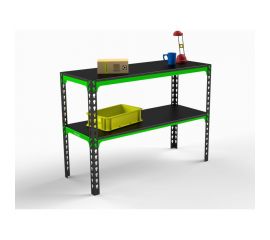 Стол-верстак 950x1400x600 (одна полка) SVPI951460 