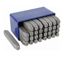 Набор стальных буквенных клейм BERIL 552006 кириллица, 6 мм 12238 