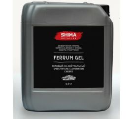Очиститель дисков и кузова SHIMA DETAILER FERRUM GEL pH-нейтральный, cherry, 5 л 4634444150944 CHERRY 