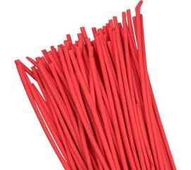 Термоусаживаемая трубка EKF ТУТ 6/3 красная в отрезках по 1м (50 шт.) PROxima SQtut-6-r-1m 