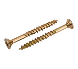 Шуруп для дерева Fischer fpf-sz 4,5x45 yzp, жёлт. цинк, 30 шт. 653958 